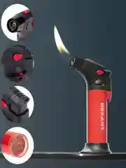 Турбо горелка REXANT GT-11, заправляемая, красная