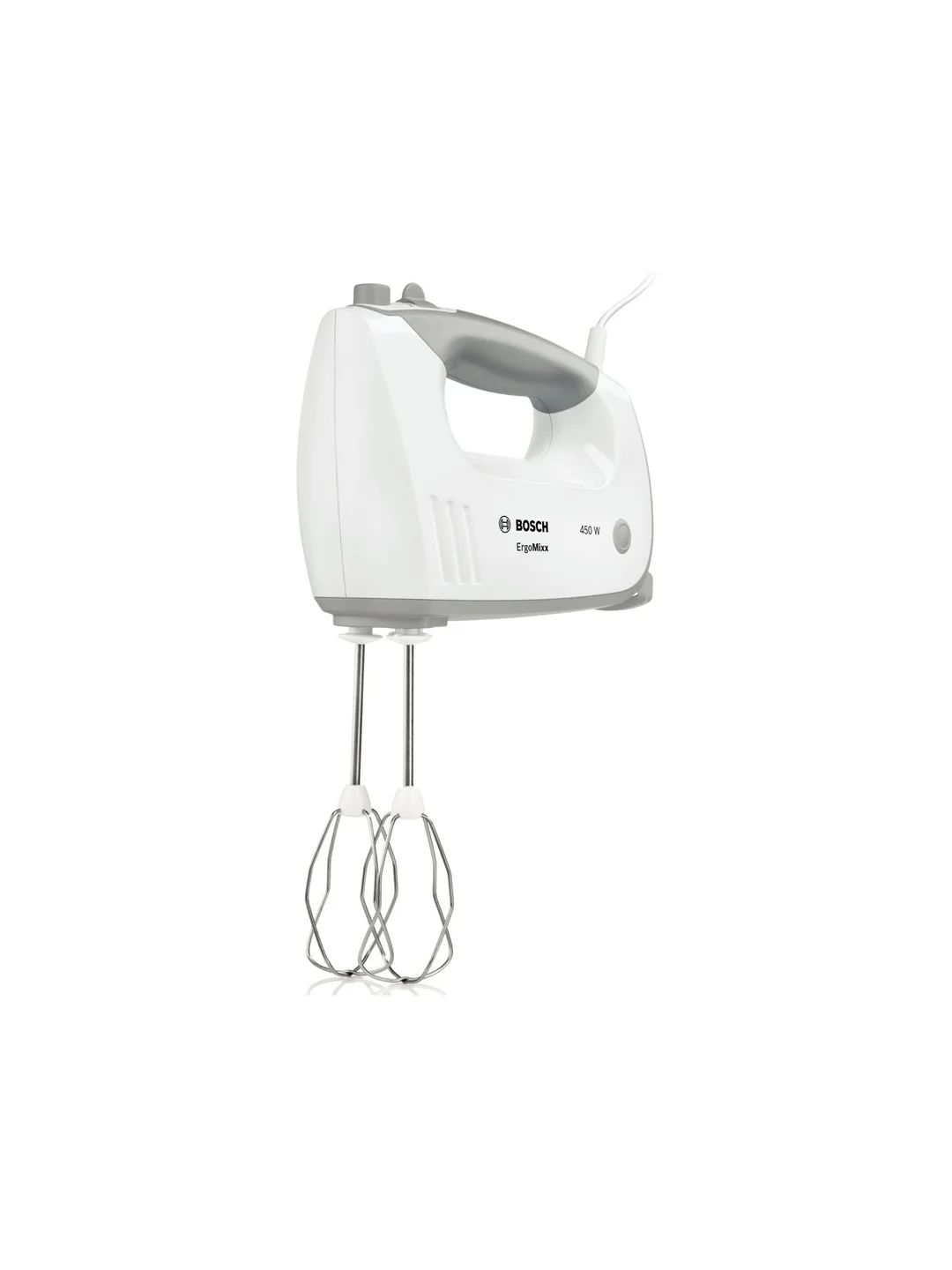 Белый миксер Bosch MFQ 36440