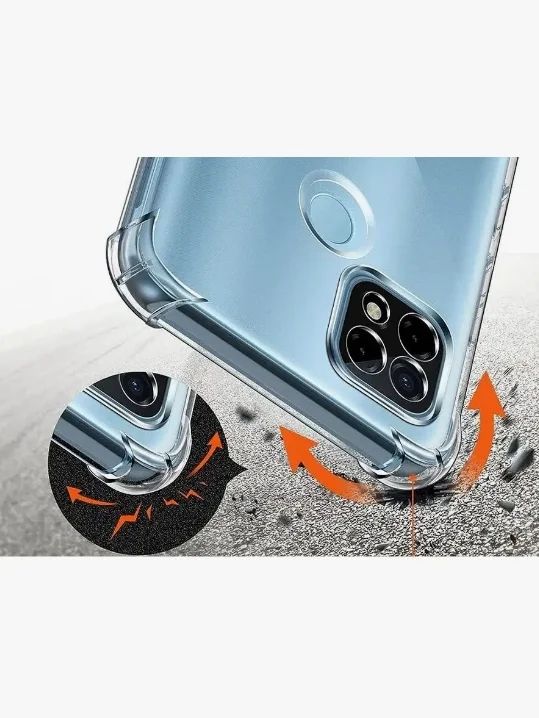 Чехол для Realme C21Y / C25Y, Реалми C21Y, C25Y, силиконовый, с усиленными углами