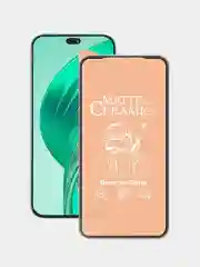 Черный защитная керамическая пленка матовая Honor X8B/Honor 200 Lite (Хонор Х8Б/Икс 8Б/200 лайт)