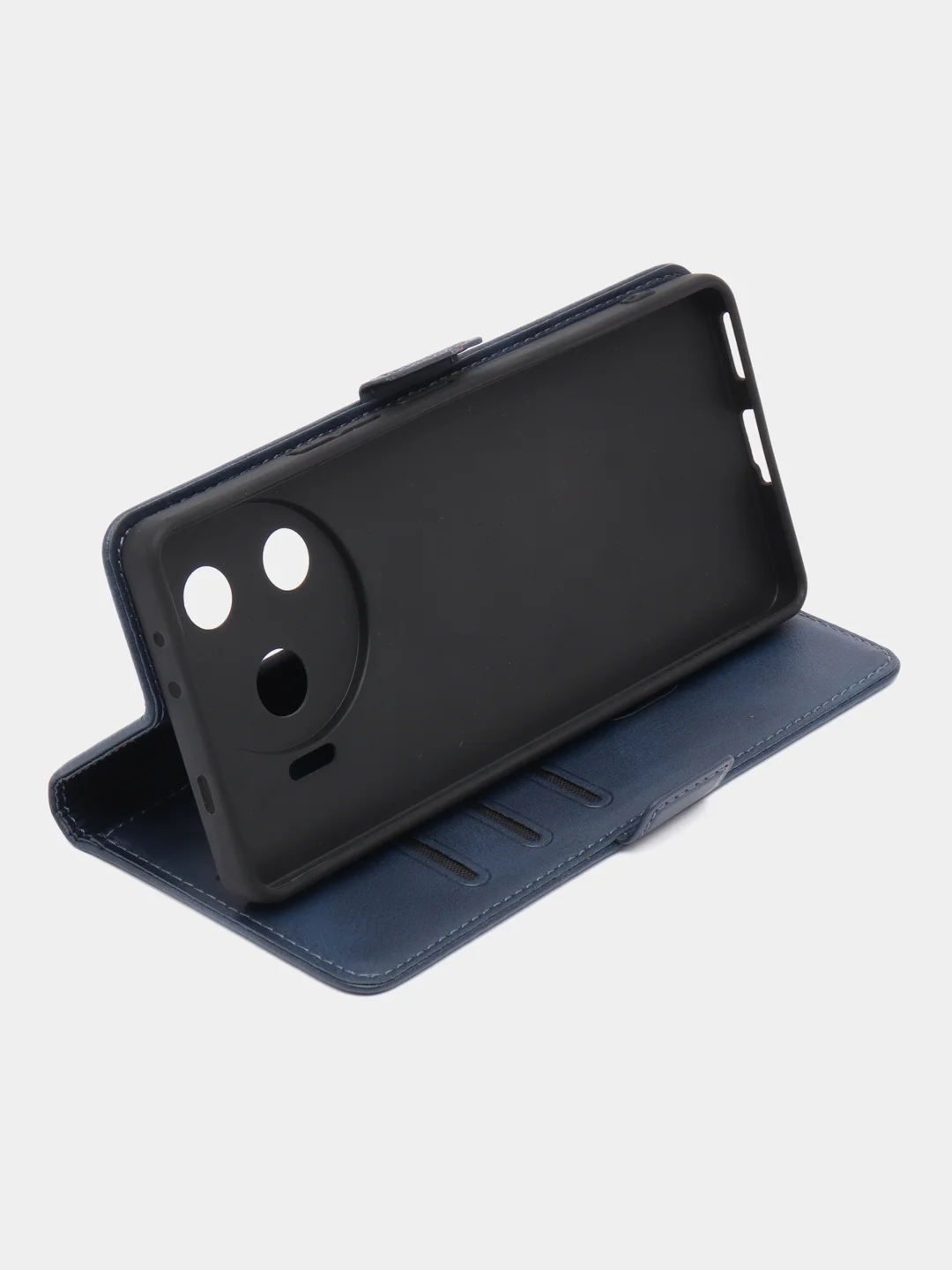 Синий чехол-книжка для Tecno Camon 30 Pro ( Техно Камон 30 Про)