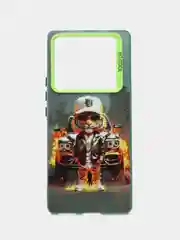 Приглушённый хаки чехол для Infinix NOTE 40 Pro / Hot 40 Pro, с картинками