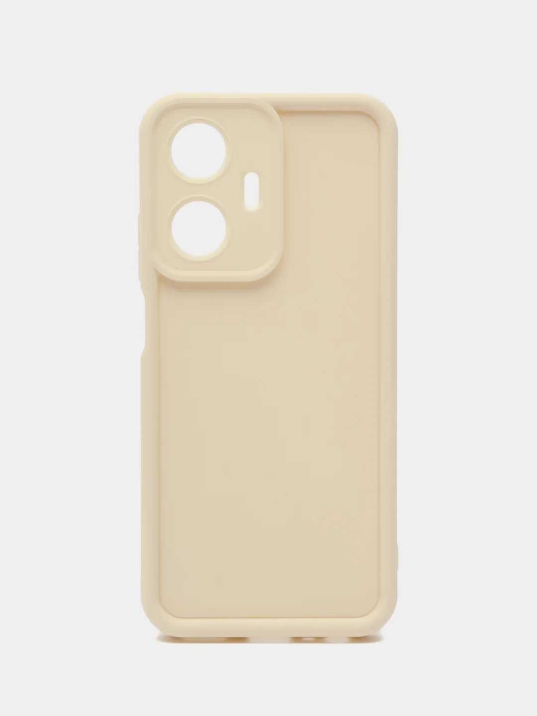 Молочный чехол для Realme C55 4G, Реалми С55 4 джи противоударный, с высокими бортиками