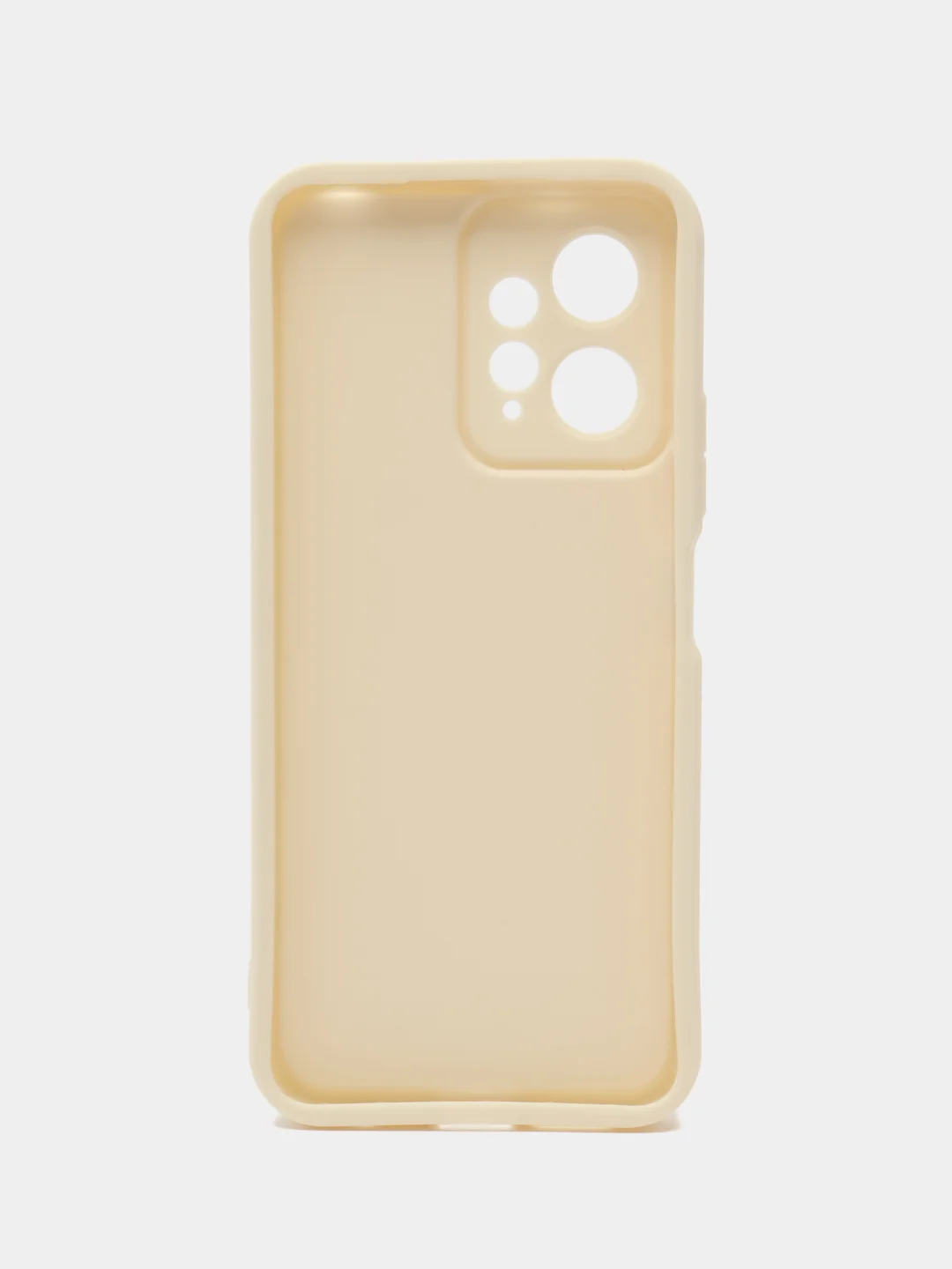 Молочный чехол для Xiaomi Redmi Note 12 4G, Редми Нот 12 4 джи, противоударный, с бортиками