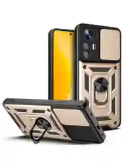 Черный чехол противоударный armors для Xiaomi 12 Lite / Сяоми 12 Лайт с защитой камеры