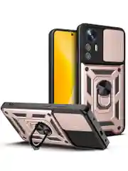 Розовый чехол противоударный armors для Xiaomi 12 Lite / Сяоми 12 Лайт с защитой камеры