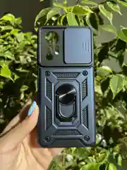 Темно-синий чехол противоударный armors для Xiaomi 12 Lite / Сяоми 12 Лайт с защитой камеры