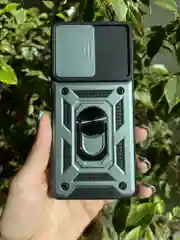 Зеленый чехол противоударный armors для Xiaomi 12 Lite / Сяоми 12 Лайт с защитой камеры