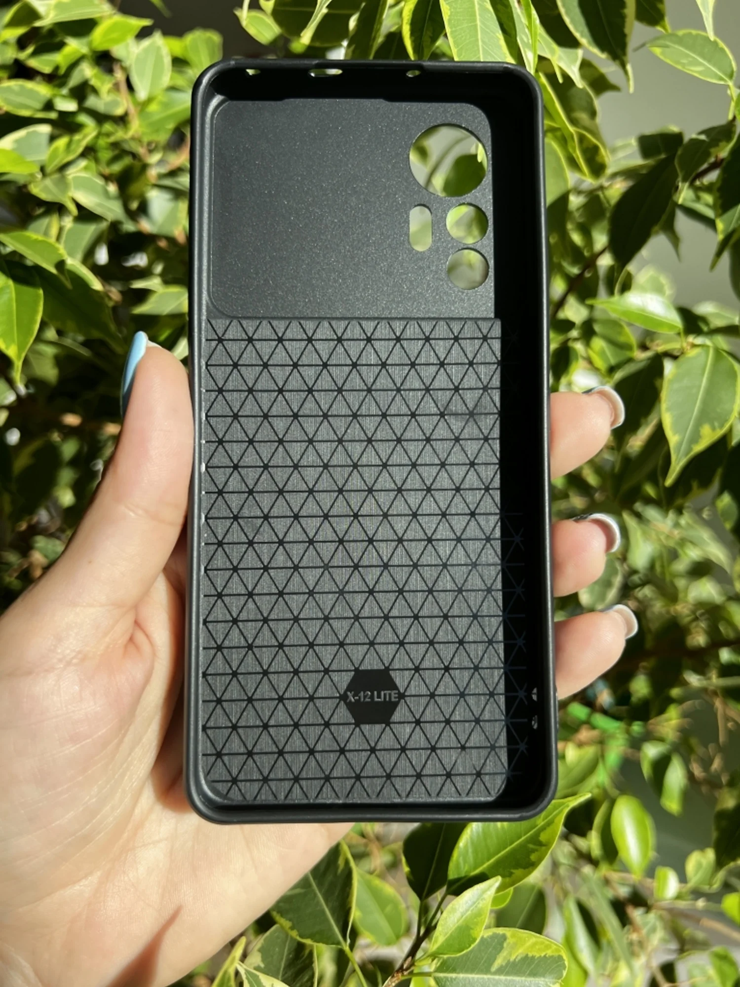 Серебряный чехол противоударный armors для Xiaomi 12 Lite / Сяоми 12 Лайт с защитой камеры