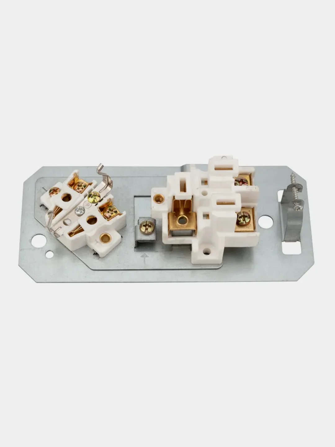 Розетка REXANT, двойная, для электрической плиты, 32 А/16 A, 250 В, 2Р+РЕ (ОУ), белая