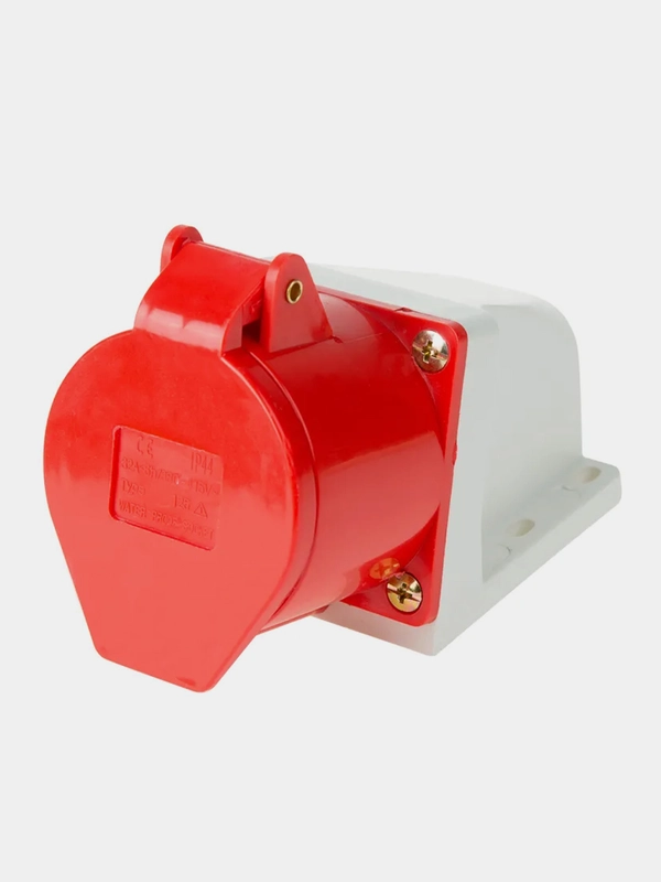Розетка REXANT 125, стационарная, 3Р+РЕ+N, 32А, 380В, IP44