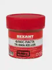 Флюс-паста для пайки REXANT TR-RMA KELLER, 20мл, банка