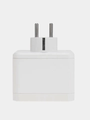 Двойник электрический REXANT, 16А, с/з, 2хUSB-A 2,4А, USB Type-C, 3А, с подсветкой