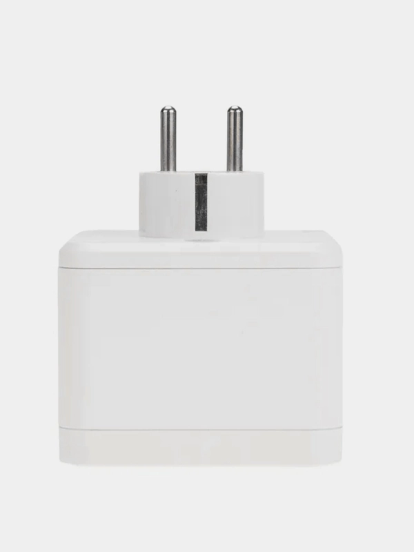 Двойник электрический REXANT, 16А, с/з, 2хUSB-A 2,4А, USB Type-C, 3А, с подсветкой