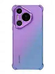 Фиолетовый чехол для HUAWEI Pura 70/ 70 Pro/ 70 Pro+/ 70 Ultra противоударный BROSCORP, защита углов