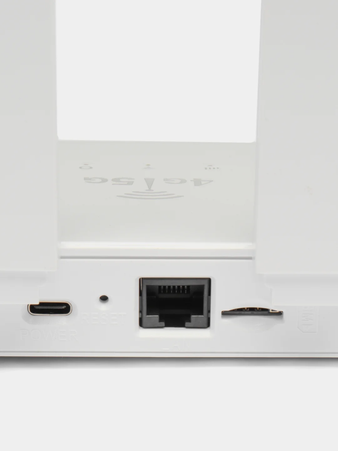 Белый wi-fi Роутер со встроенным модемом 3G/4G (LTE), Слот для SIM-карты