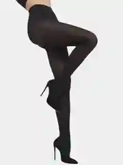 Тёмно-коричневый капроновые колготки из микрофибры Omsa Velour 70 DEN
