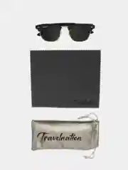 Черный солнцезащитные очки Travelnation с поляризацией