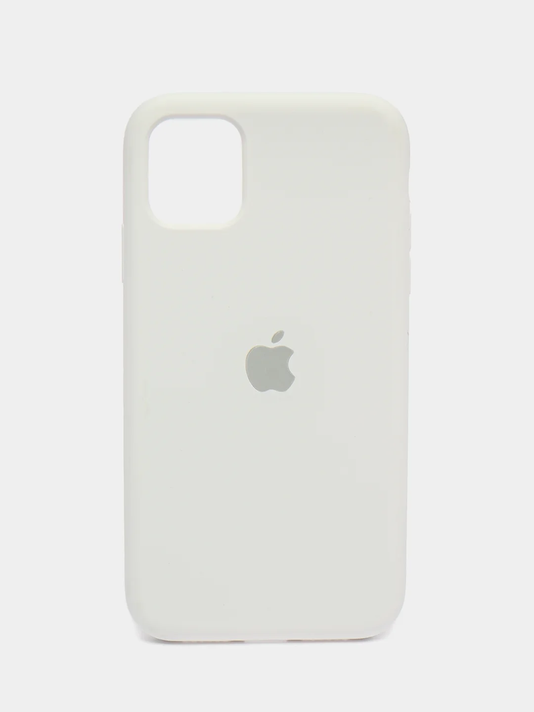 Белый чехол Silicone Case для iPhone 11
