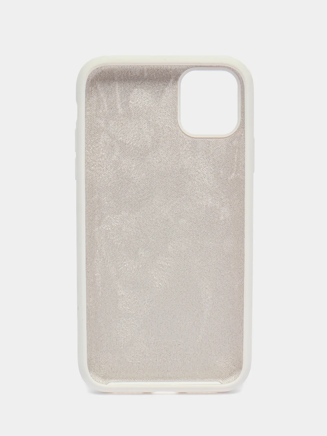 Белый чехол Silicone Case для iPhone 11