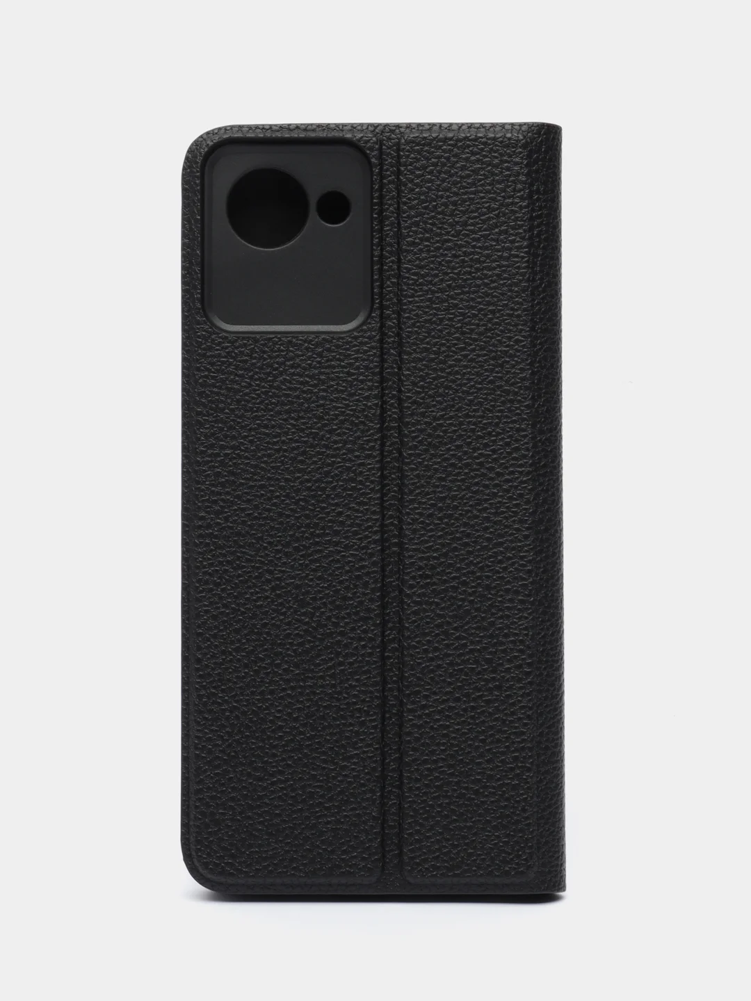 Черный чехол книжка на Realme C30 / C30S / Narzo 50i prime, Риалми С30 / С30с / Нарзо 50ай Прайм