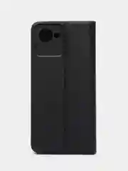 Черный чехол книжка на Realme C30 / C30S / Narzo 50i prime, Риалми С30 / С30с / Нарзо 50ай Прайм