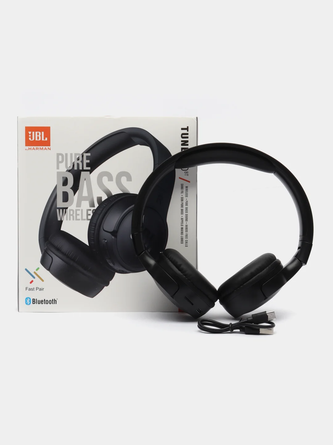 Белый беспроводные Bluetooth наушники  Tune 510BT