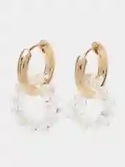 Прозрачный серьги женские/серьги нарядные/серьги новогодние