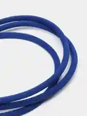 Синий кабель плетеный для Android micro usb с быстрой зарядкой и подсветкой 1 м