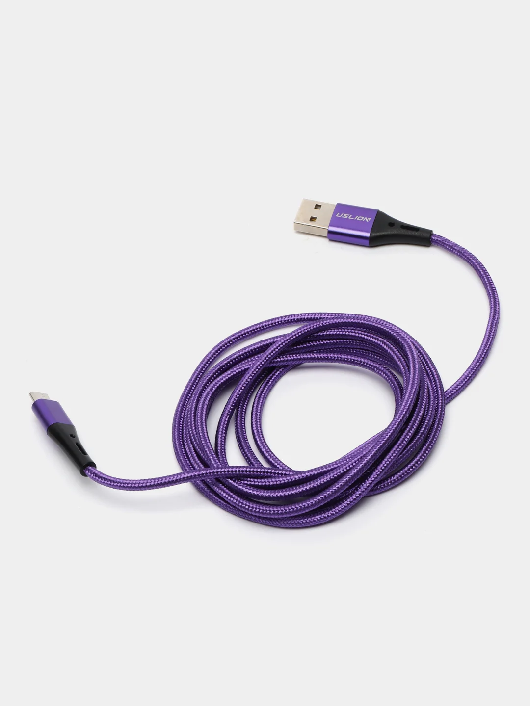 Кабель плетеный для Android micro usb с быстрой зарядкой 2 м, 3А