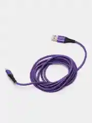 Кабель плетеный для Android micro usb с быстрой зарядкой 2 м, 3А