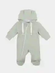 Оливковый комбинезон детский LITEN однотонный, без начеса, для девочек, для мальчиков