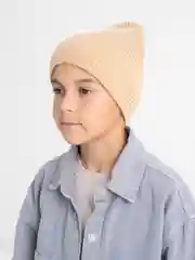 Бронзовый демисезонная шапка для мальчика . Демисезонная шапка  3- 10 лет