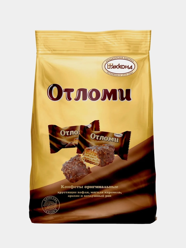 Конфеты Акконд Отломи вафельно-карамельные 360г