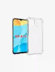 Чехол для OPPO A15 / A15s / A35 2021, с усиленными углами, силиконовый, прозрачный