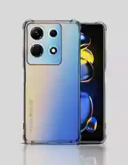 Чехол для Infinix Note 30, с усиленными углами, силиконовый, прозрачный