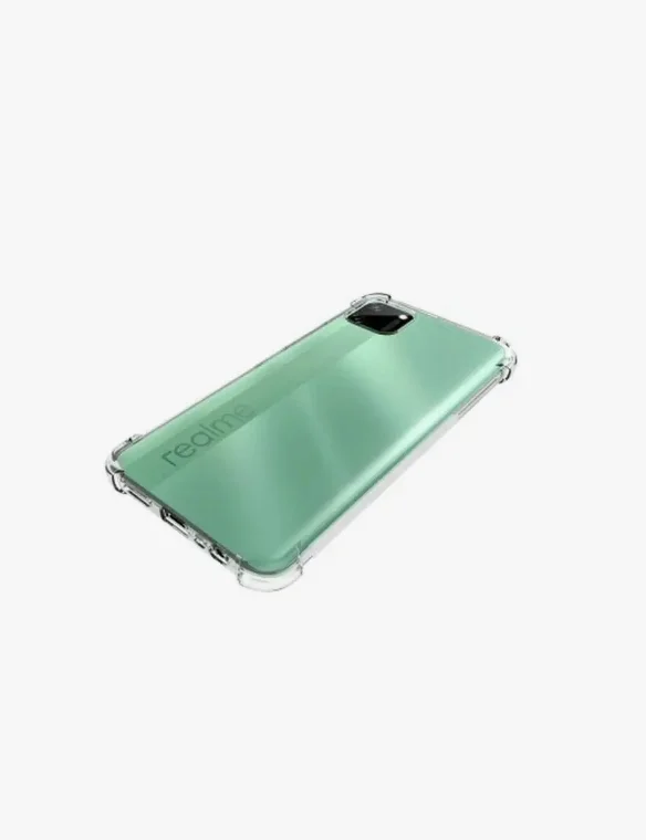 Чехол для Realme C11 (2020), Реалми С11 (2020), силиконовый, прозрачный