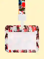 Оранжевый бейдж, чехол для бейджа, пропуска, карт, картхолдер, лента для бейджа, "Котики и Компания"