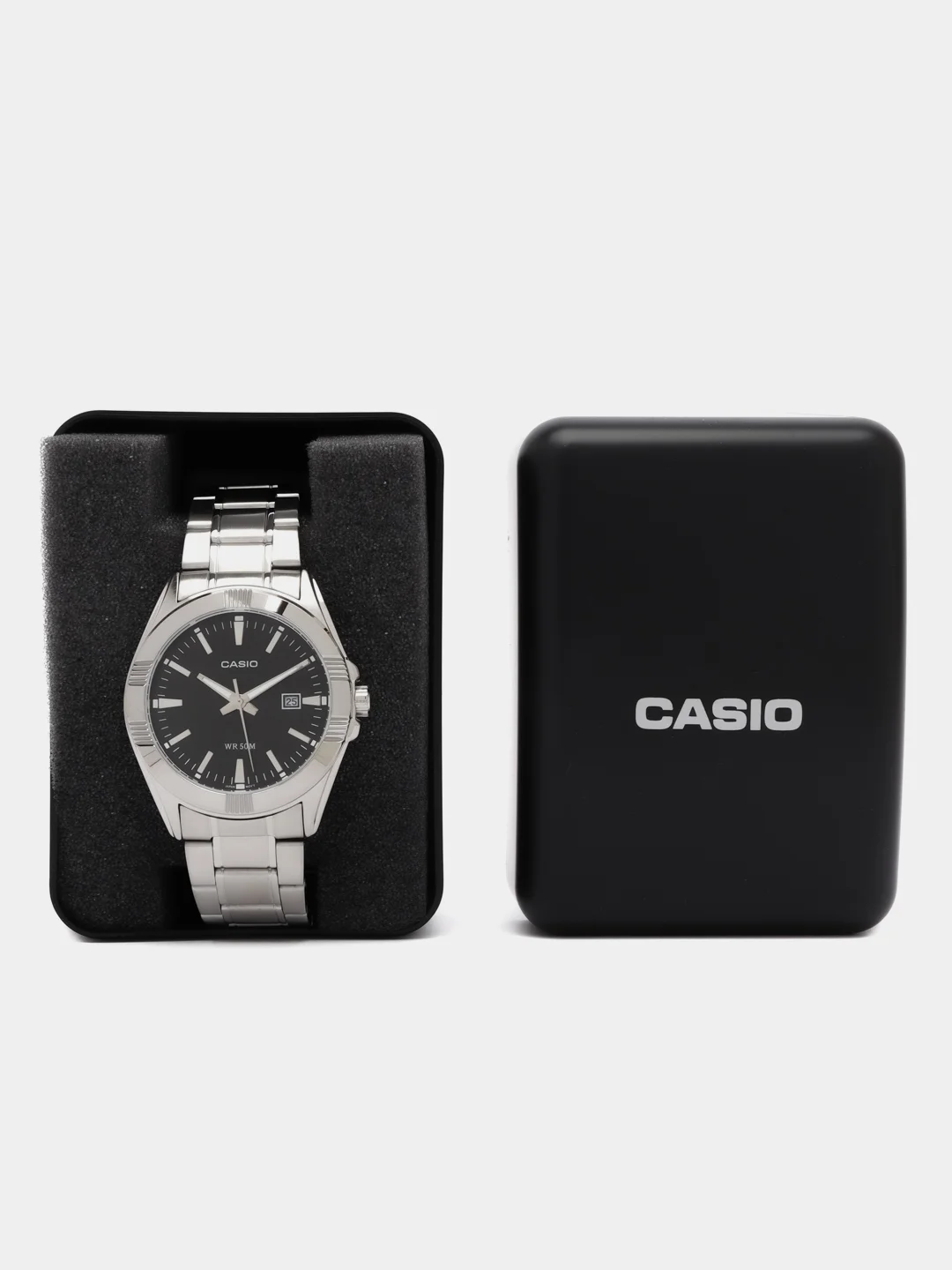 Черный часы CASIO наручные мужские