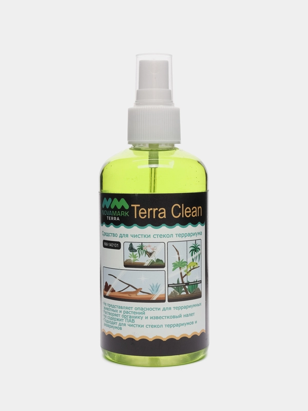 Средство для чистки стекол террариума NOVAMARK TERRA CLEAN 200мл