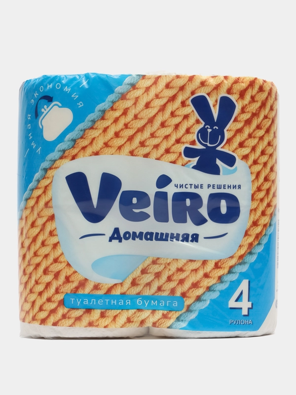 Viero Туалетная бумага 2 слоя 4 рулона
