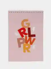 Лавандовый записная книжка с ручкой