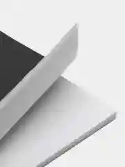 Черный записная книжка с ручкой