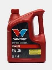 Масло моторное Valvoline Maxlife 5W-40, синтетика