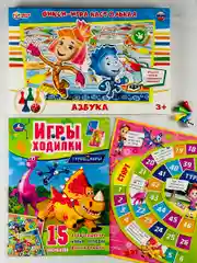 Ходилка Фиксики фикси азбука буквы Турбозавры динозавр робот