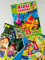 Ходилка Фиксики фикси азбука буквы Турбозавры динозавр робот