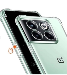 Чехол для OnePlus 10T / One Plus Ace Pro, с усиленными углами, силиконовый, прозрачный