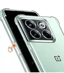 Чехол для OnePlus 10T / One Plus Ace Pro, с усиленными углами, силиконовый, прозрачный
