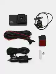 Видеорегистратор с камерой заднего вида WiFi GPS 1296P HD регистратор, авторегистратор