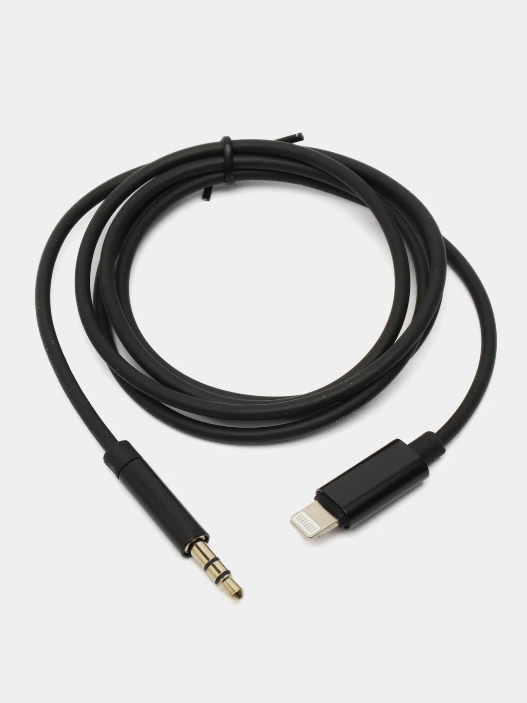 Белый переходник для AUX (Аукс) в Lightning (айфона) Type-C